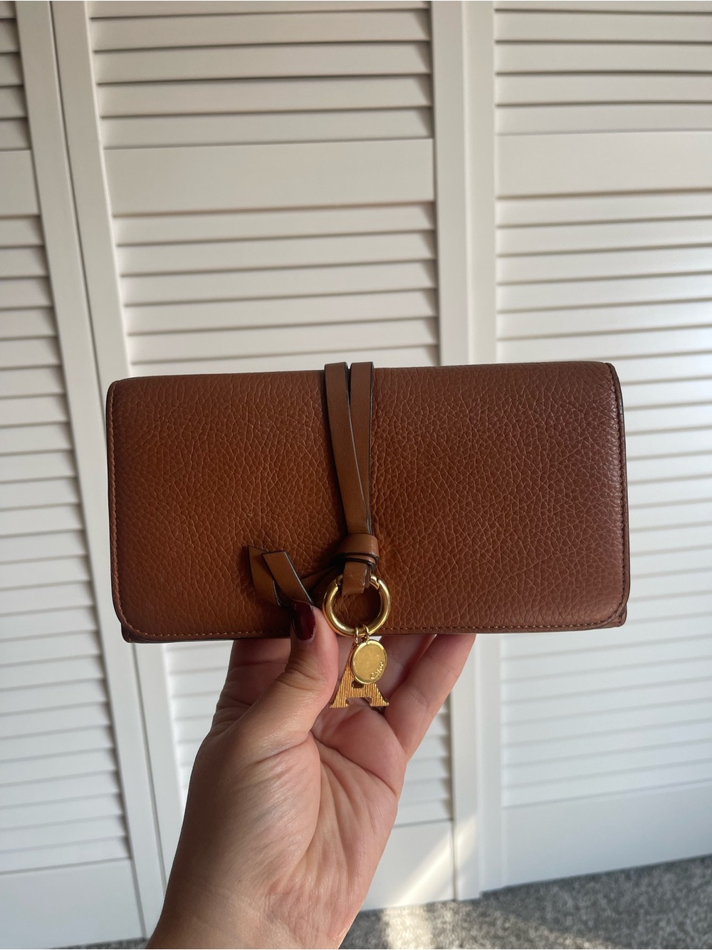 Authentic Chloe initial wallet